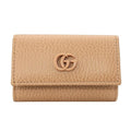 Gucci Key Case GG Marmont Rose Beige