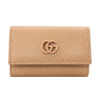Gucci Key Case GG Marmont Rose Beige