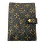Louis Vuitton Monogram Agenda PM Notebook Cover Brown