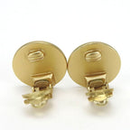 Chanel Ring Coco Mark Gold Plated GP Red Rhinestone Accessories — view 2