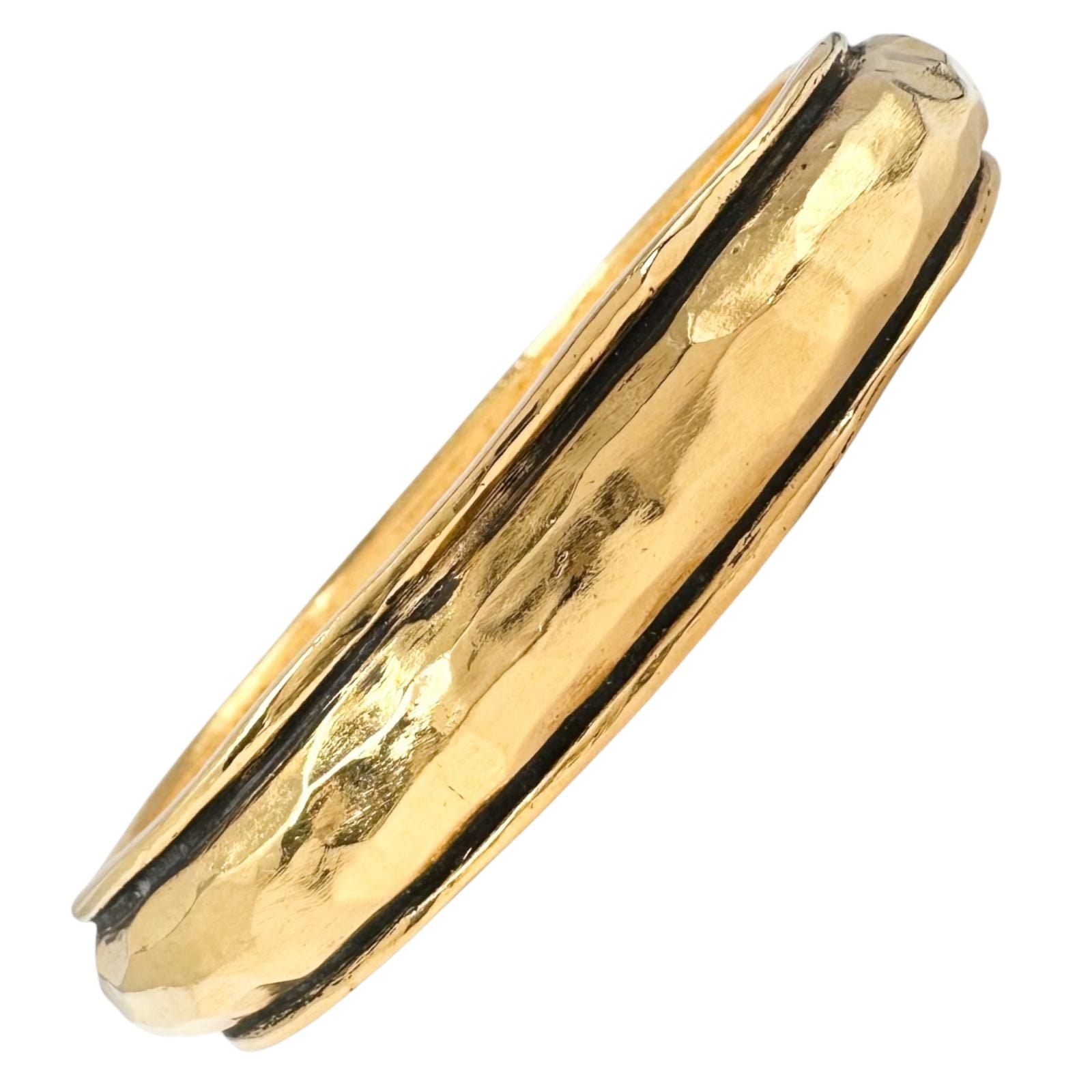 Chanel Gold Plated Bangle Bracelet