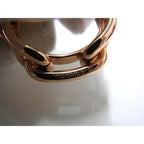 Hermes Chaine D'ancre Lucade Legato Scarf Ring Pink Gold — view 3