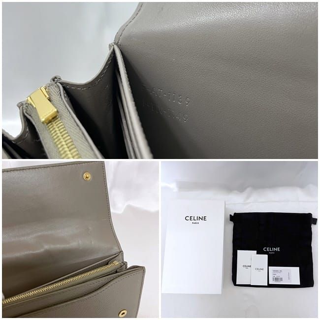 Celine Bifold Long Wallet Large Flap — view 2