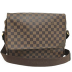 Louis Vuitton Shelton MM Shoulder Bag Damier Ebene — view 2