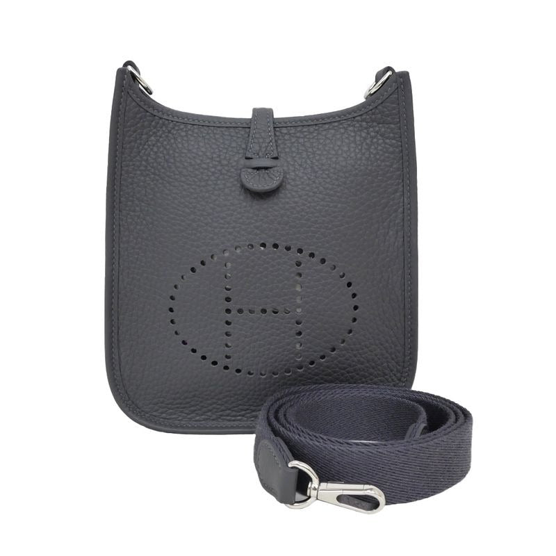 Hermes Evelyne T PM Ardoise Shoulder Bag Taurillon Clemence — view 2