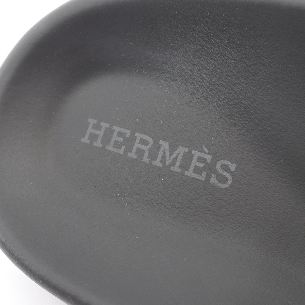 Hermes Sandals Chypre Silver Leather — view 5