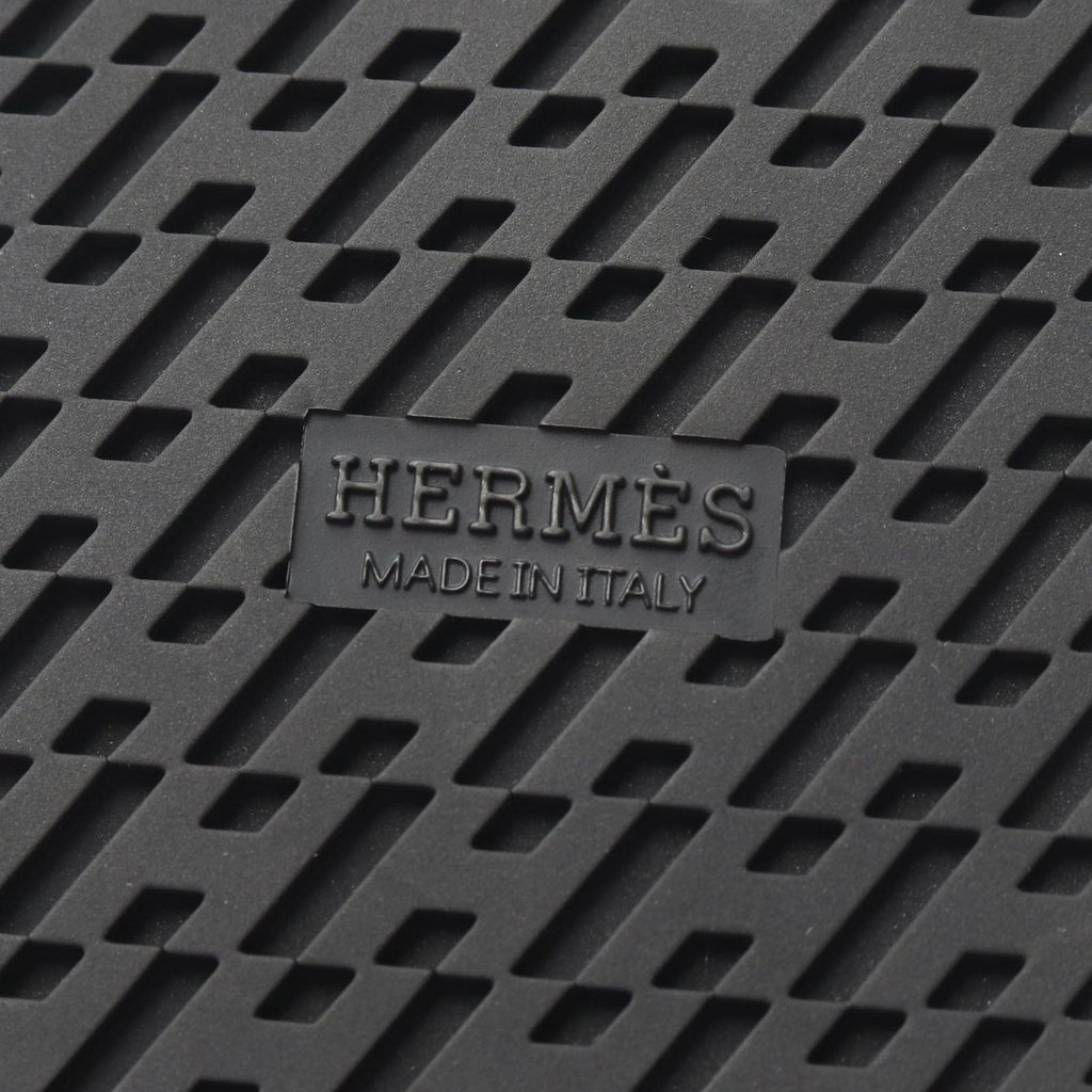 Hermes Sandals Chypre Silver Leather — view 6