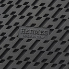 Hermes Sandals Chypre Silver Leather — view 6