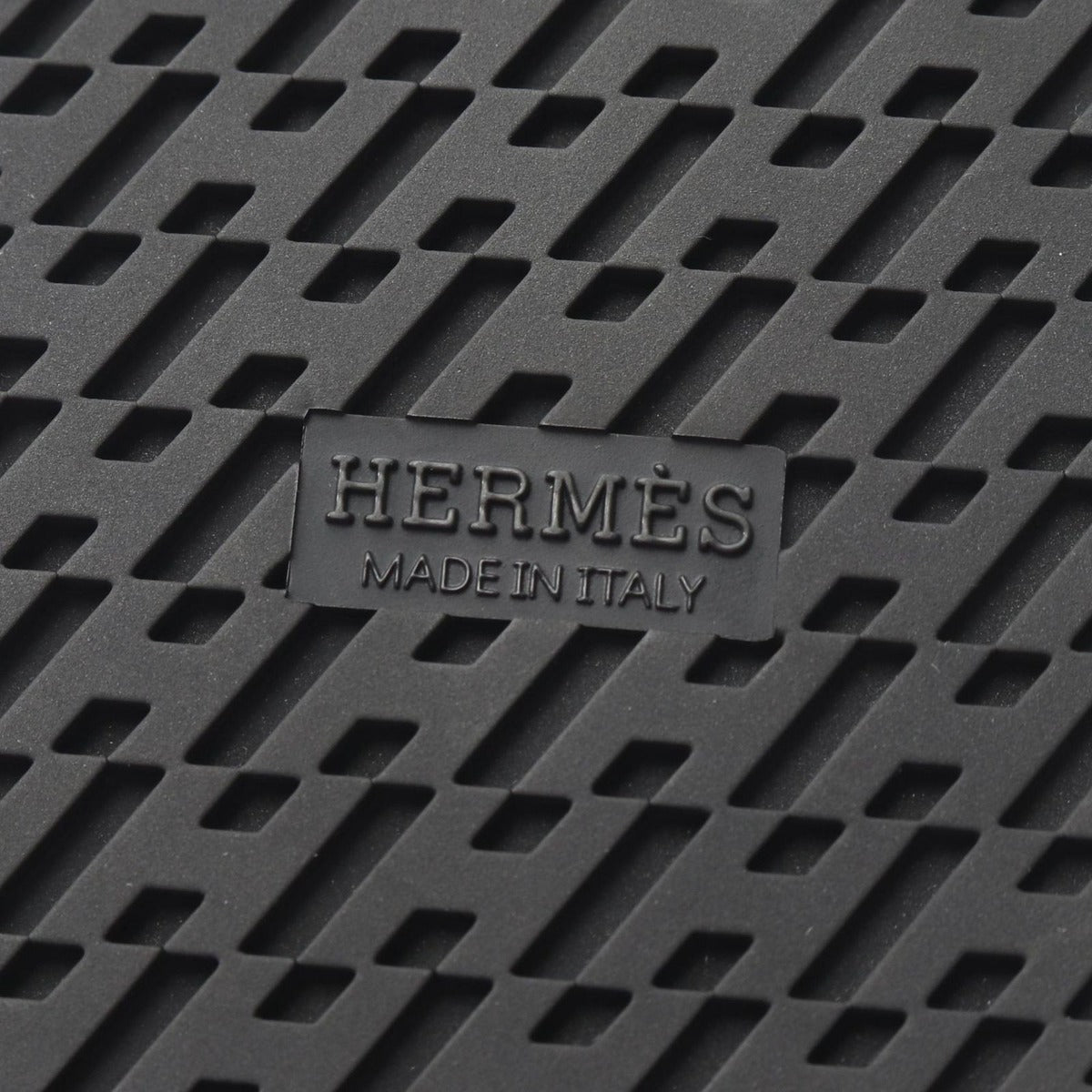 Hermes Sandals Chypre Silver Leather — view 6