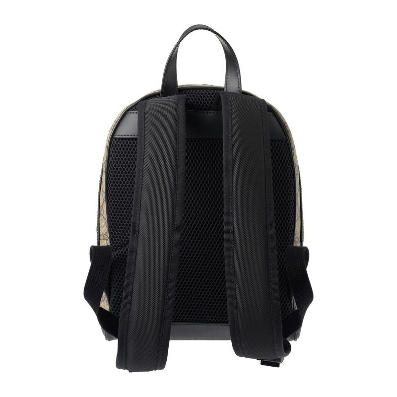 Gucci Backpack GG Supreme Beige Black — view 2