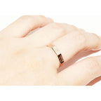Gucci 18K Pink Gold Octagonal Ring 8 — view 5