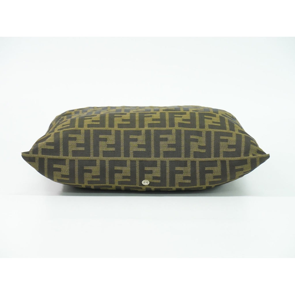 Fendi Zucca Tote Canvas Brown — view 3