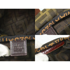 Fendi Zucca Tote Canvas Brown — view 9