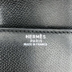 Hermes Drag 32 g Engraved Silver Hardware Handbag Black — view 4