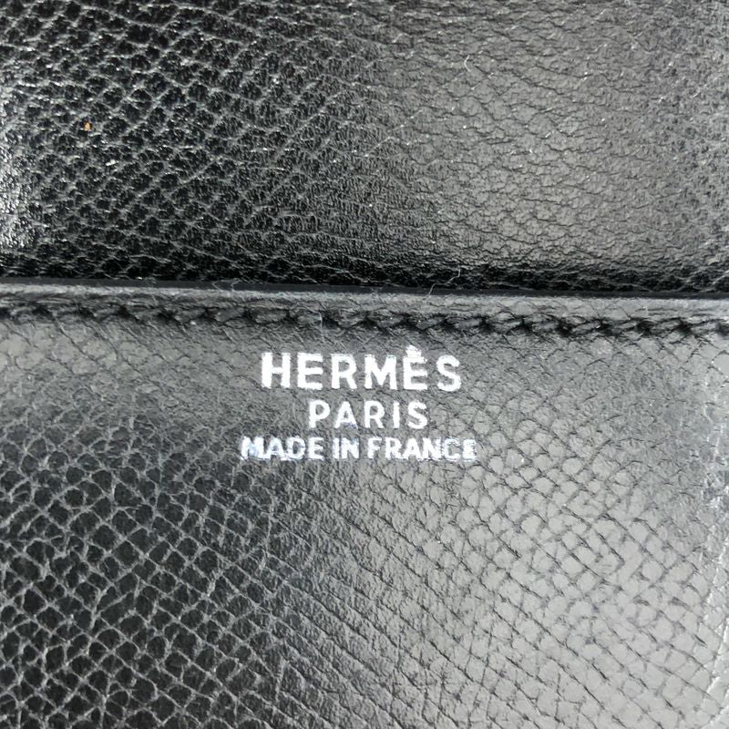 Hermes Drag 32 g Engraved Silver Hardware Handbag Black — view 4