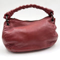 Bottega Veneta Shoulder Bag Red Leather