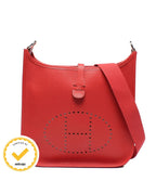 Hermes Shoulder Bag Silver Shoulder/crossbody Evelyne 1 PM