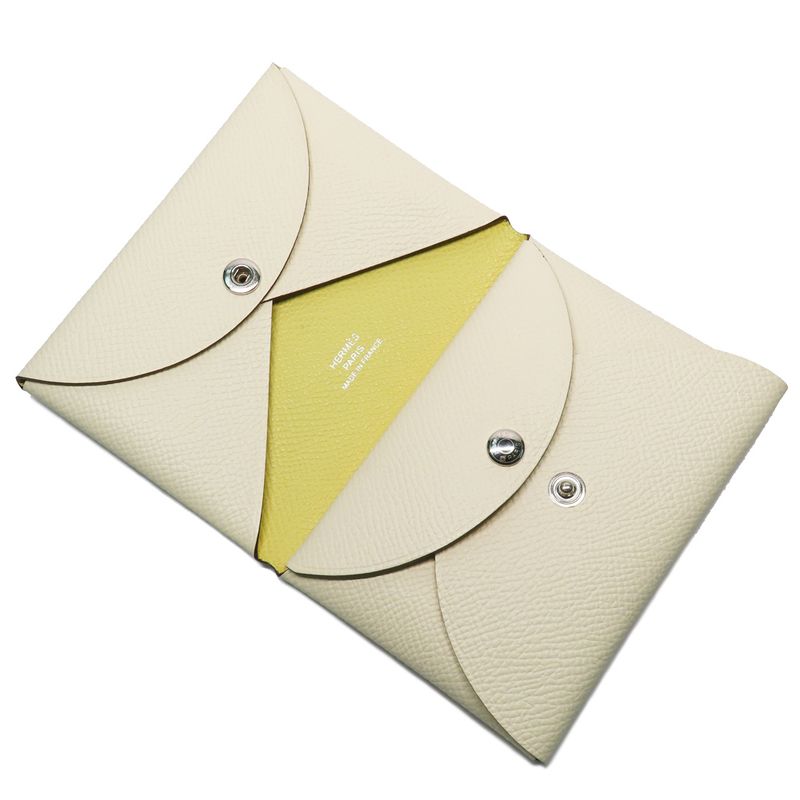 Hermes Calvi Duo Verso Vaux-epson Nata Joanne Poussin Leather — view 6