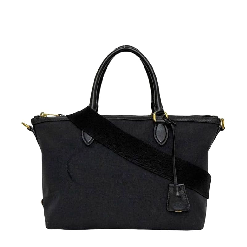 Prada 2-Way Bag Black Nero 1 Ba579 Jacquard
