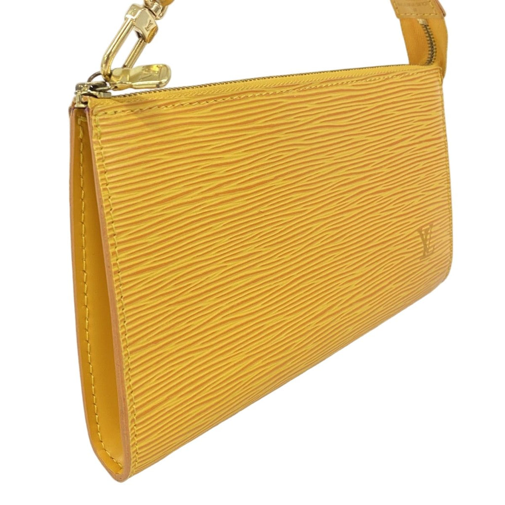 Louis Vuitton Pouch Epi Pochette Jaune — view 2