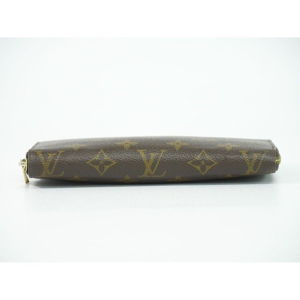 Louis Vuitton LV Zippy Wallet Monogram Zip Around Brown — view 3