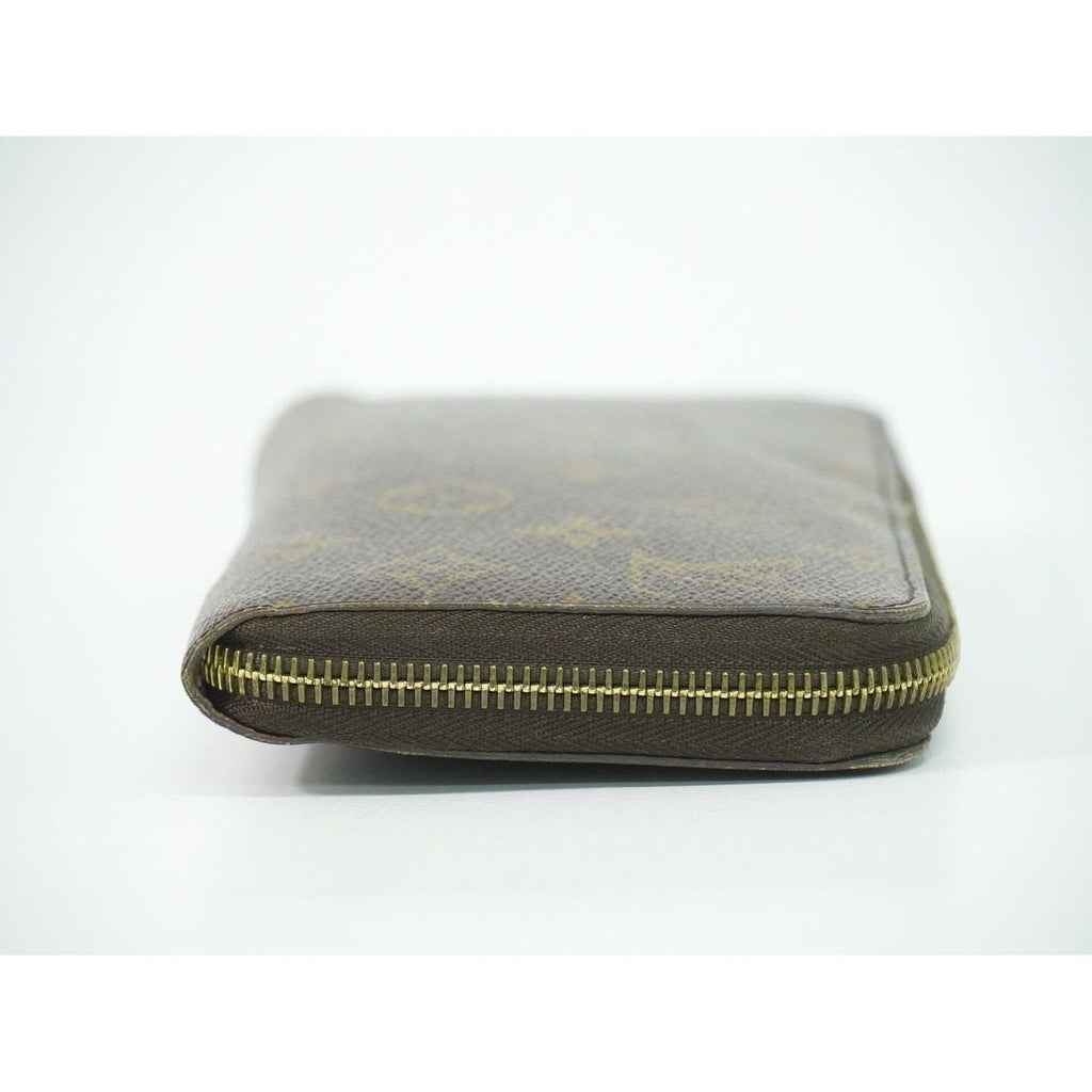 Louis Vuitton LV Zippy Wallet Monogram Zip Around Brown — view 4