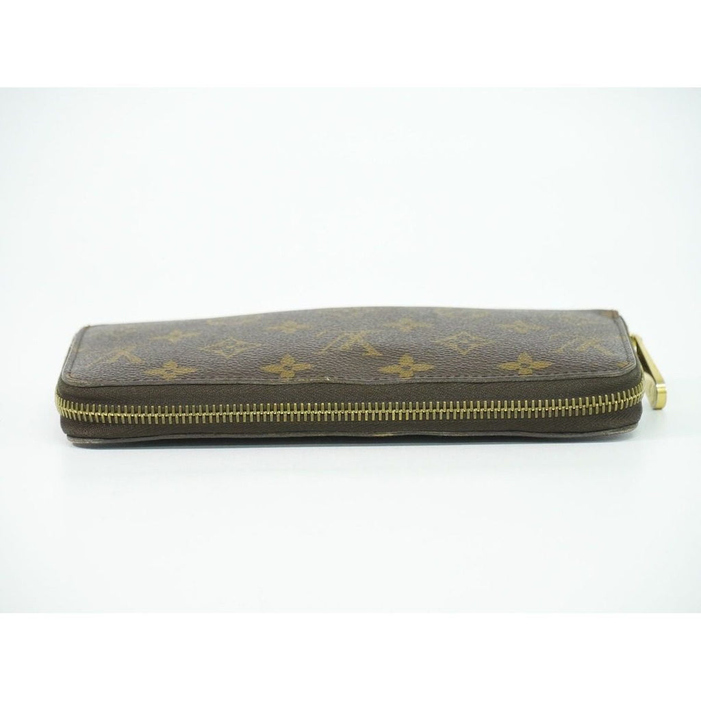 Louis Vuitton LV Zippy Wallet Monogram Zip Around Brown — view 5