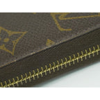 Louis Vuitton LV Zippy Wallet Monogram Zip Around Brown — view 7