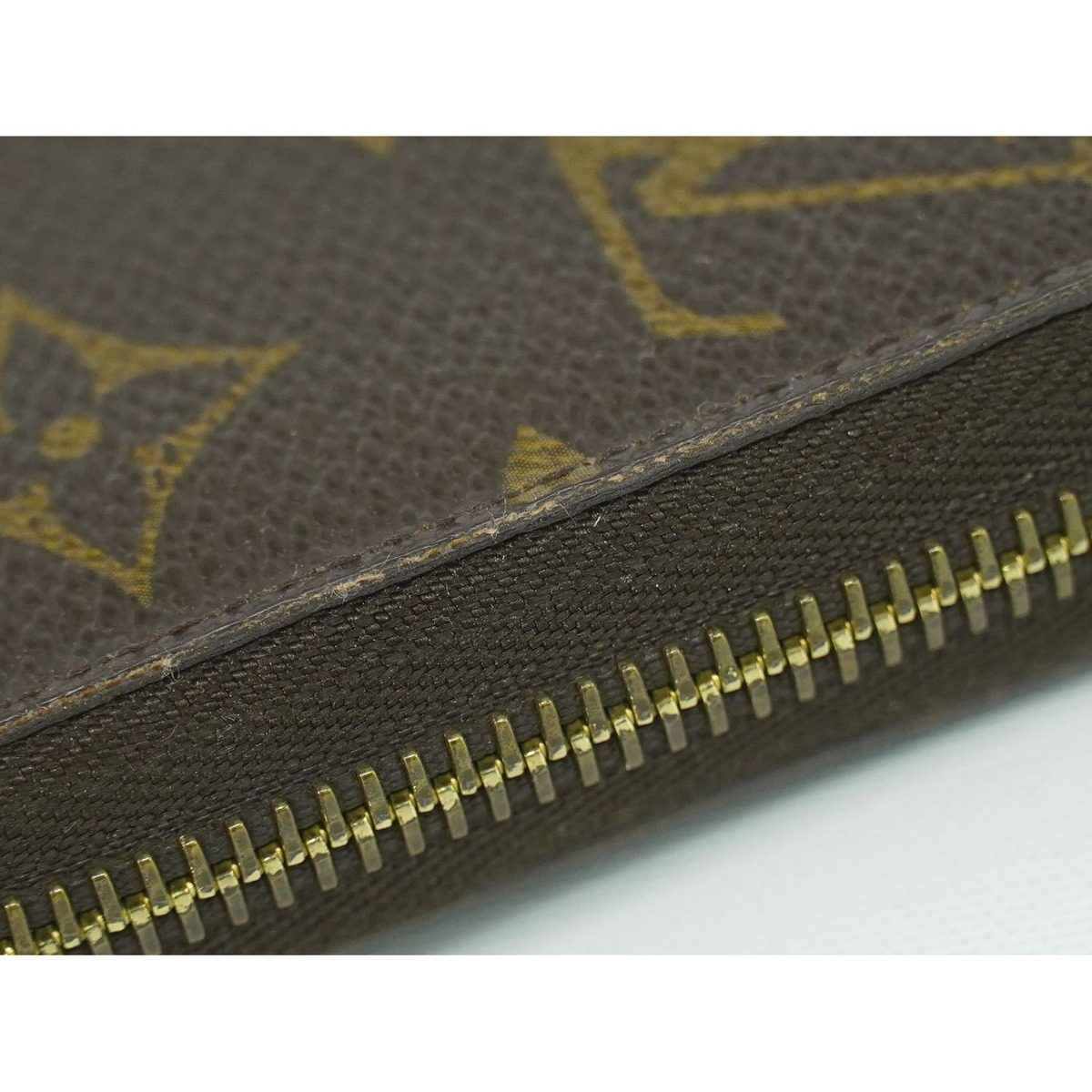 Louis Vuitton LV Zippy Wallet Monogram Zip Around Brown — view 7