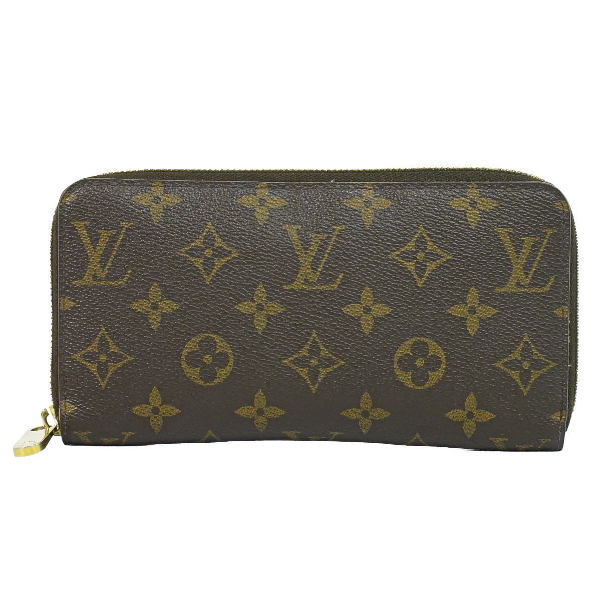 Louis Vuitton LV Zippy Wallet Monogram Zip Around Brown