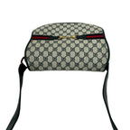 Gucci Vintage Sherry Shoulder Bag Navy X Red — view 4