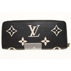 Louis Vuitton Zippy Wallet Bicolor Monogram Empreinte Leather Round Zip — view 2