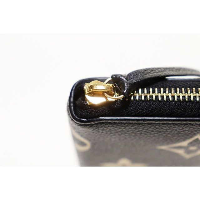 Louis Vuitton Zippy Wallet Bicolor Monogram Empreinte Leather Round Zip — view 7