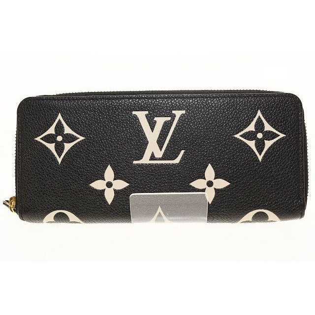Louis Vuitton Zippy Wallet Bicolor Monogram Empreinte Leather Round Zip
