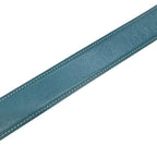 Hermes Serie Belt Leather Blue Jean Brown Silver Hardware — view 9