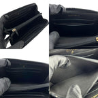 Chanel Coin Case Boy Round Zipper Caviar Leather Black Gold Hardware 23 rd — view 8