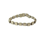 Gucci Square Chain Bracelet Silver 925 Bangle Accessories Small Items — view 8