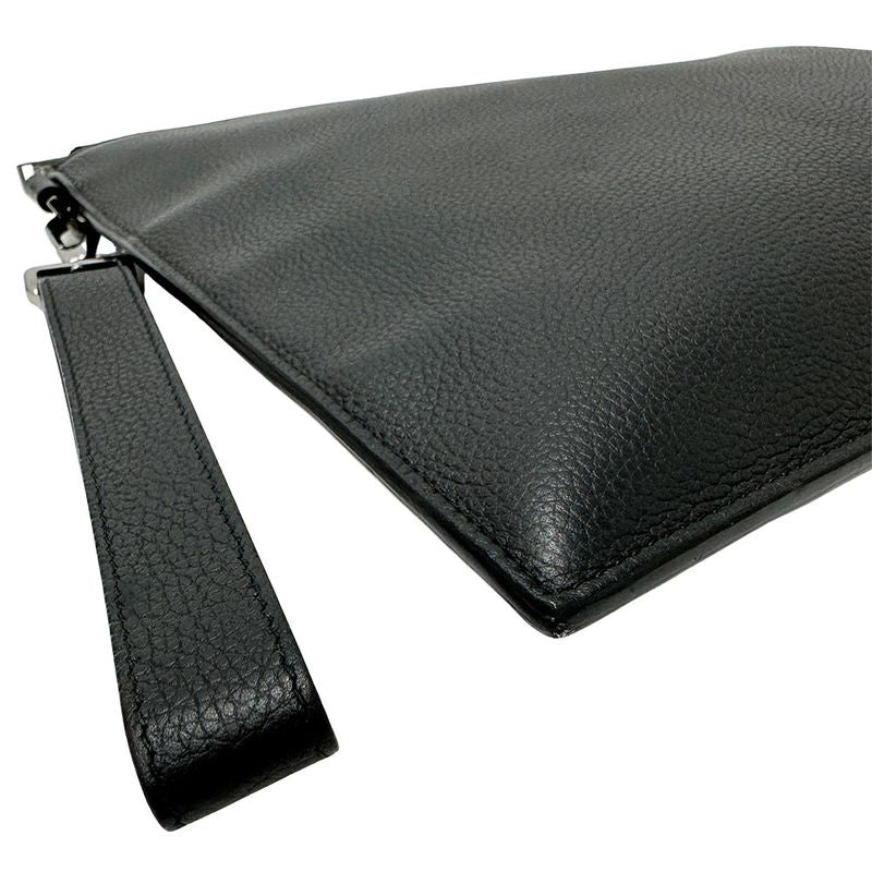 Dior Bag Clutch Second Leather Black Mini — view 4