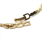 Dior Rhinestone Gold Black Necklace — view 5