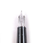 Louis Vuitton Doc Lacquer Nib 18k Cap Fountain Pen Black Silver — view 4