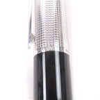 Louis Vuitton Doc Lacquer Nib 18k Cap Fountain Pen Black Silver — view 7