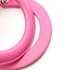 Dior Handbag Lady Cannage Fuchsia Pink Leather 2-Way Tote — view 5