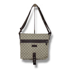 Gucci GG Supreme Cross Brown Leather — view 2