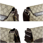 Gucci GG Supreme Cross Brown Leather — view 8
