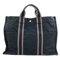 Hermes Sac Fourre Tout MM Silver Handbag Canvas