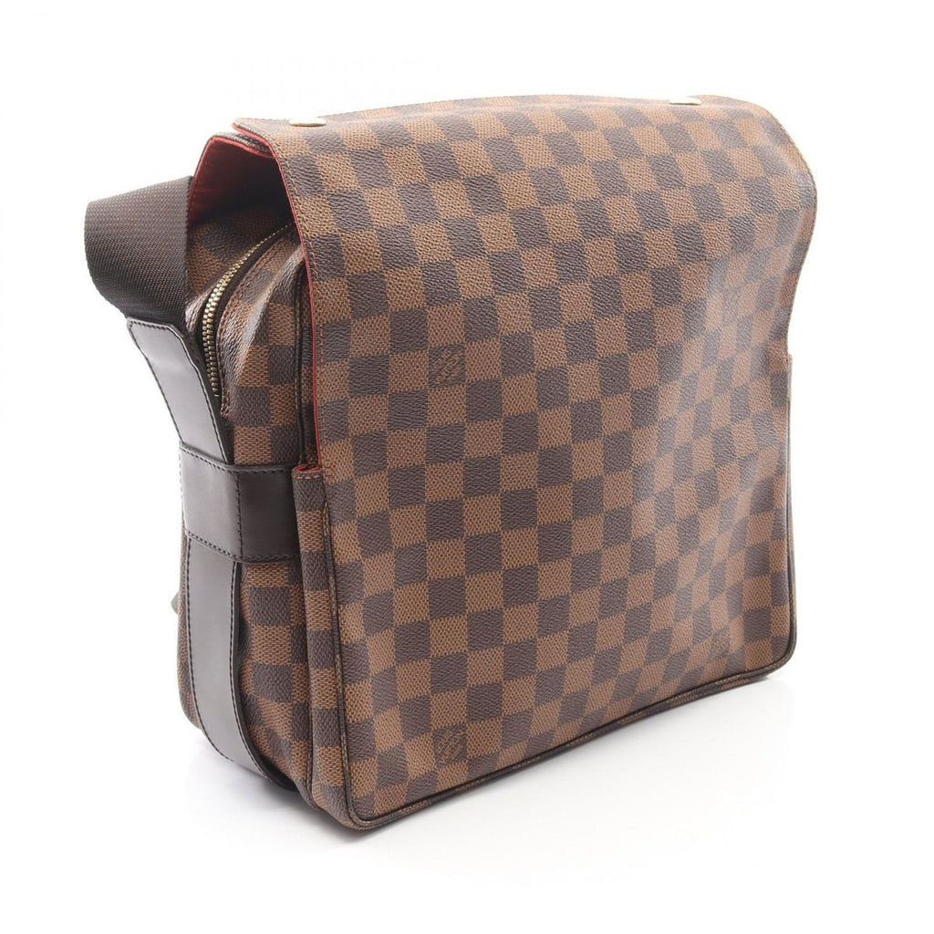Louis Vuitton Shoulder Bag Naviglio Canvas Leather — view 2