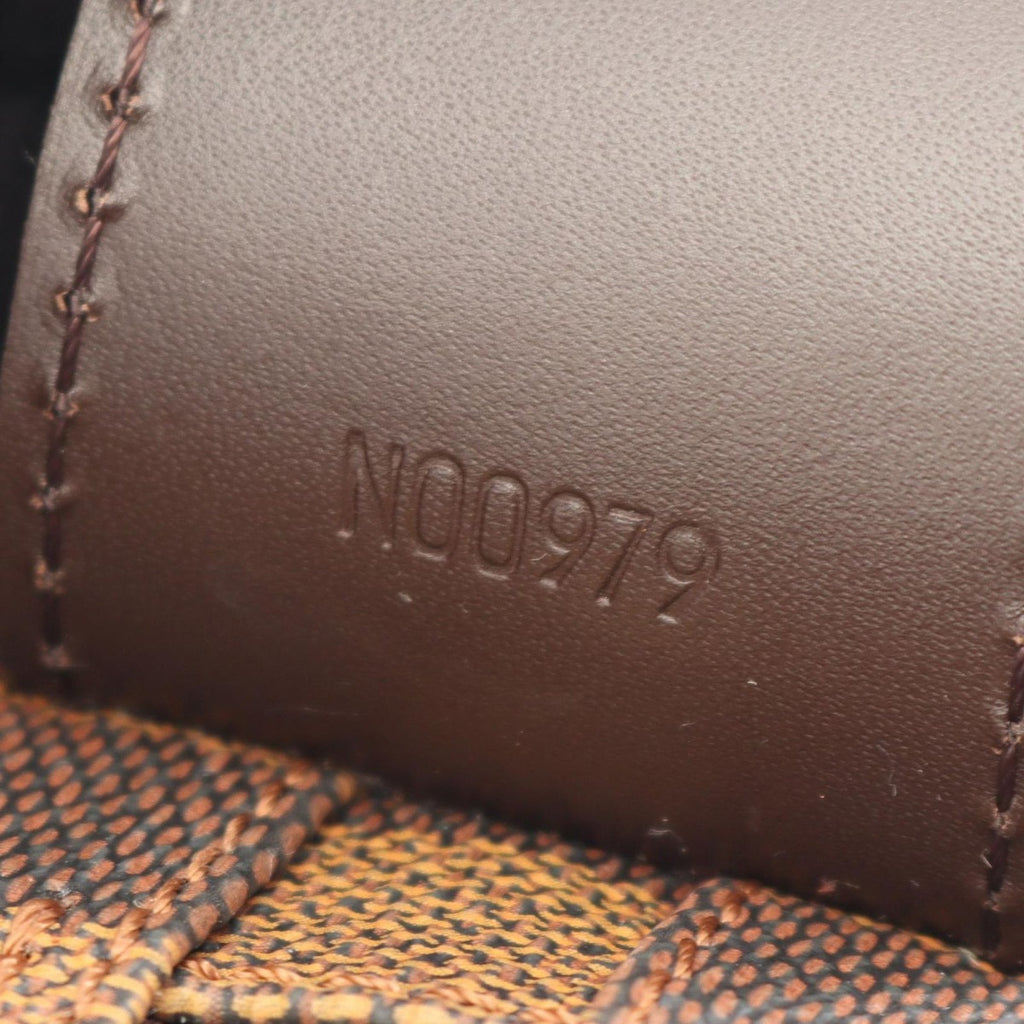 Louis Vuitton Shoulder Bag Naviglio Canvas Leather — view 5