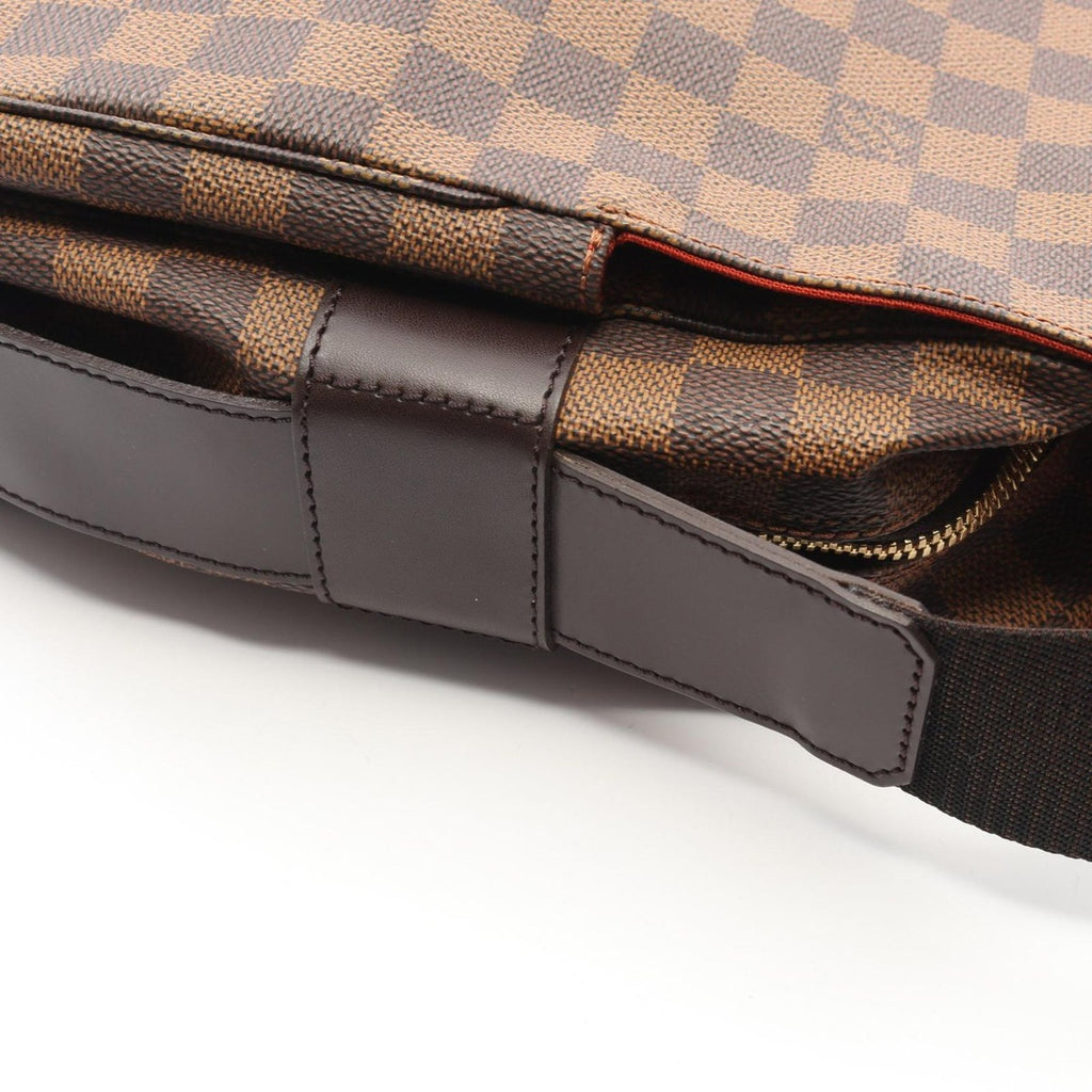 Louis Vuitton Shoulder Bag Naviglio Canvas Leather — view 7