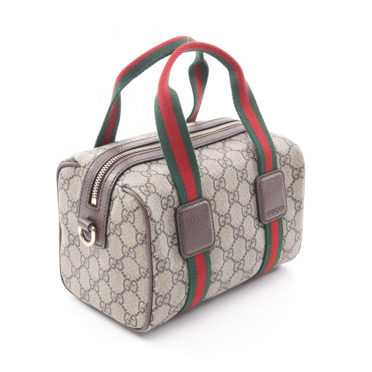 Gucci Handbag Ophidia Mini GG Supreme Beige Canvas Leather 2-Way — view 2