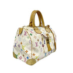 Louis Vuitton Handbag Monogram Multicolor Speedy 30 Blanc — view 2